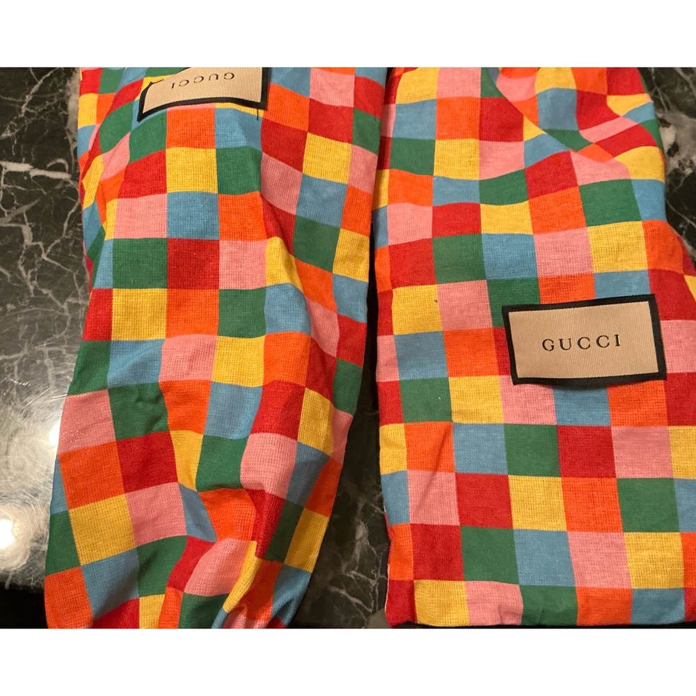 Gucci GG marmont espadrille slides comes in original box wore 3 to 4 times.